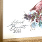 Custom personalized Cardinals Appear when loved ones are near in loving memory christmas wood sign