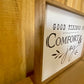 Good Tidings of Comfort and Joy christmas wood sign