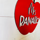 Red Apple Personalized 3D Teacher Name Cut Out Sign