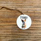 Your pet Photo Customized Name paw print 2023 Acrylic Ornament; Holiday; Christmas tree 1