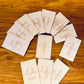 Minimalistic Baby Milestone Cards - Set of Wooden Cards for Baby's First Year - Neutral Pinkish Design; babyshower gift; new mom