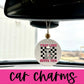 skeleton Valentine's Day Car Charm true love never dies